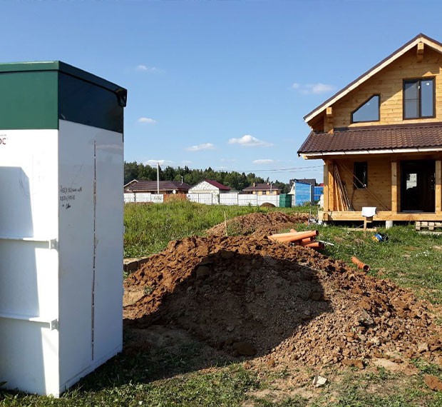 Автономная канализация под ключ в Московской области за один день с гарантией качества